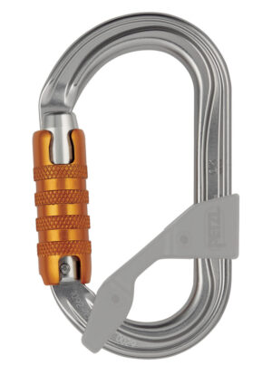 PETZL OK Aluminium karabiner - Triact-Lock - Grijs - Afbeelding 2