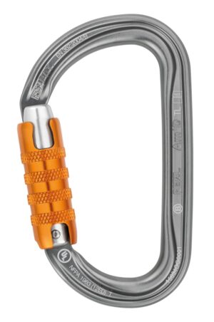 PETZL Am’D Aluminium karabiner - Triact-Lock - Grijs