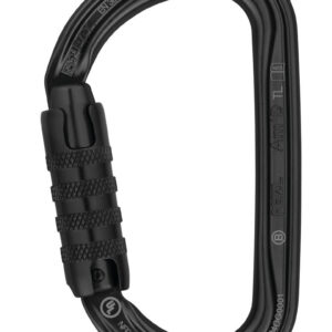 PETZL Am’D Aluminium karabiner - Triact-Lock - Zwart