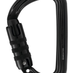PETZL Sm'D Aluminium karabiner - Triact-Lock - Zwart