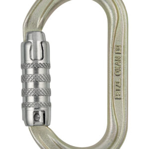 PETZL OXAN Stalen karabiner - Triact-Lock - Goud -EU