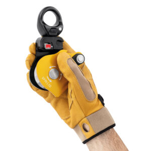 PETZL SPIN L1D Katrol zonder teruglooprem - Geel - Afbeelding 3