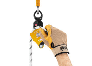 PETZL SPIN L1D Katrol zonder teruglooprem - Geel - Afbeelding 3