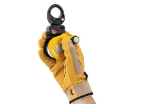 PETZL SPIN L1 Katrol zonder teruglooprem - L1 - Geel - Afbeelding 2