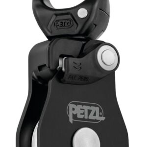 PETZL SPIN L1 Katrol zonder teruglooprem - L1 - Zwart
