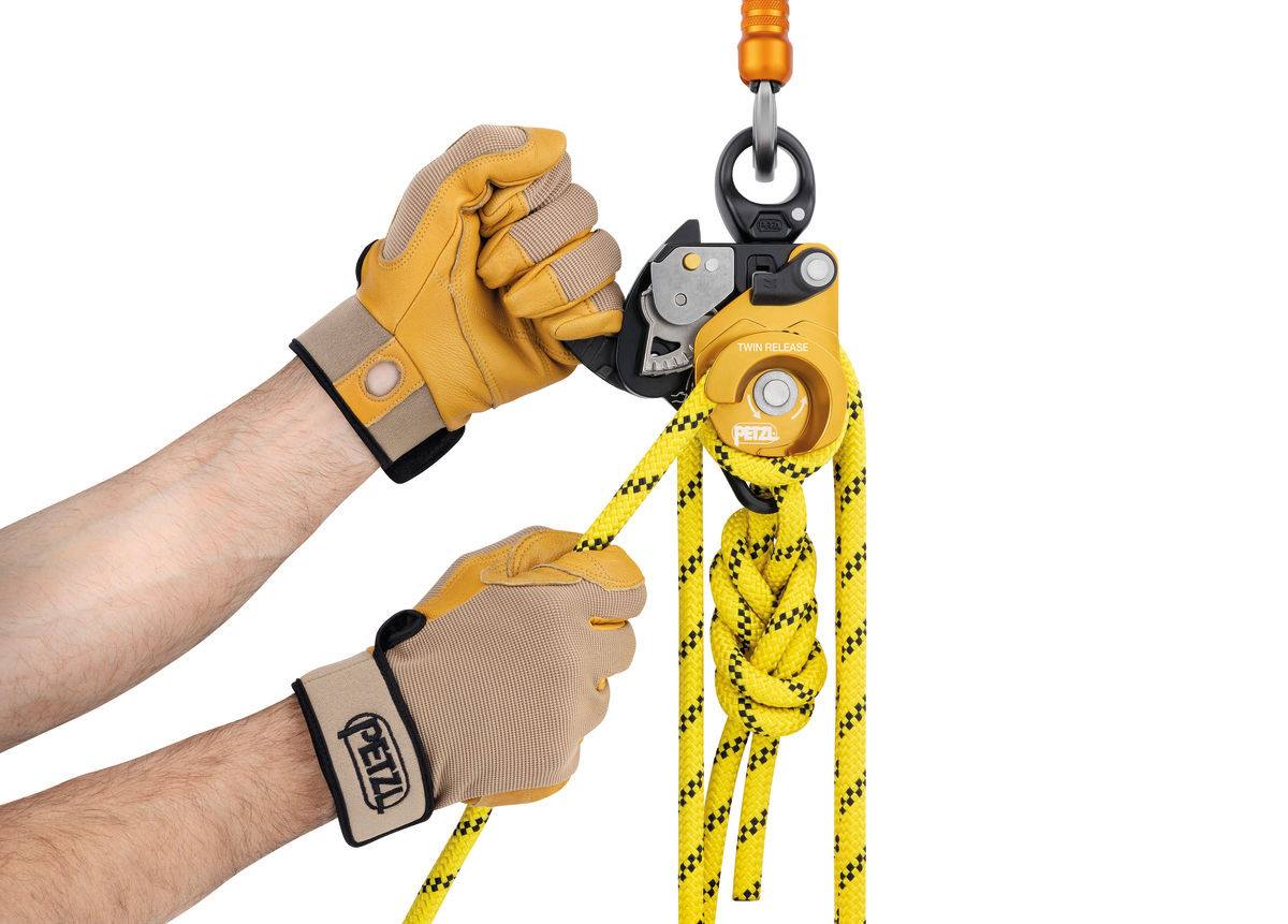 PETZL TWIN RELEASE Katrol met teruglooprem - Afbeelding 2