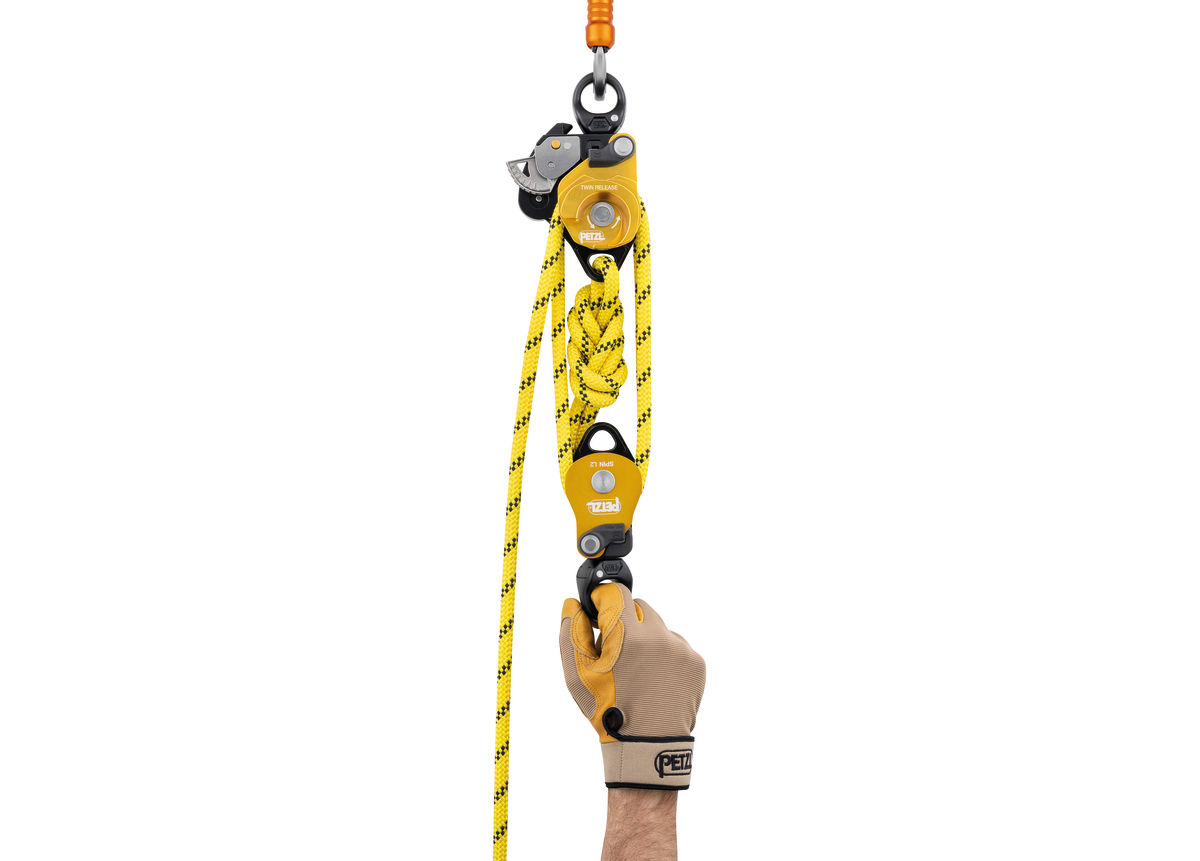 PETZL TWIN RELEASE Katrol met teruglooprem - Afbeelding 3