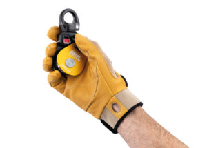 PETZL SPIN S1 Katrol zonder teruglooprem - Geel - Afbeelding 2