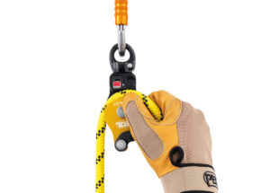 PETZL SPIN S1 Katrol zonder teruglooprem - Geel - Afbeelding 3