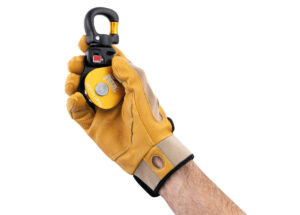 PETZL SPIN S1 OPEN Katrol zonder teruglooprem - Geel - Afbeelding 2