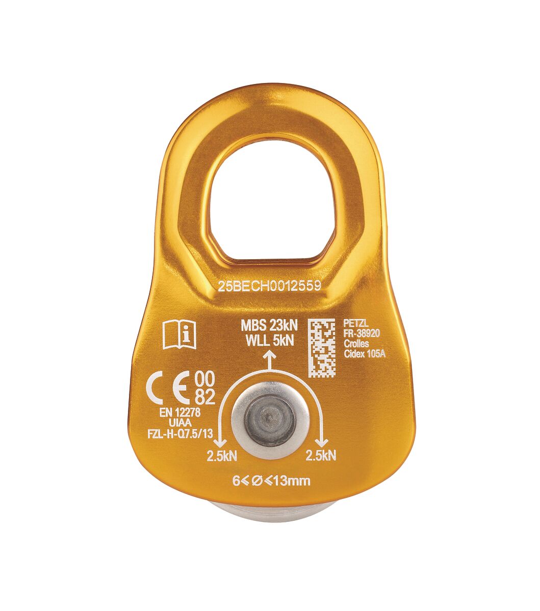PETZL MOBILE Katrol zonder teruglooprem - Afbeelding 2
