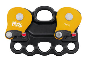 PETZL REEVE Verplaatsingskatrol voor reddingsacties - Geel - Afbeelding 3