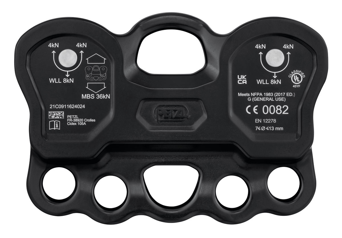 PETZL REEVE Verplaatsingskatrol voor reddingsacties - Geel - Afbeelding 7