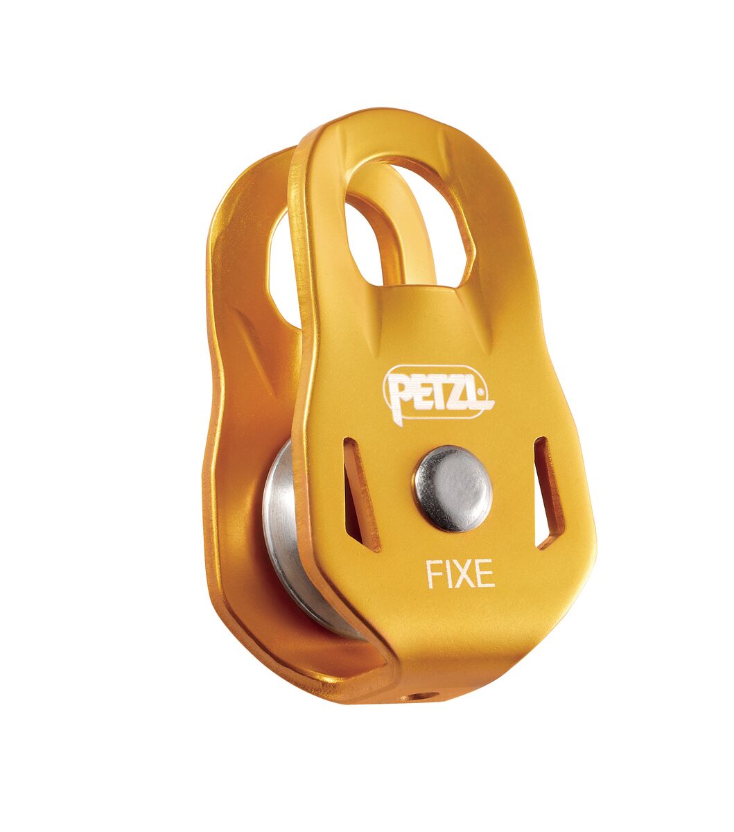 PETZL FIXE Katrol zonder teruglooprem - Zwart