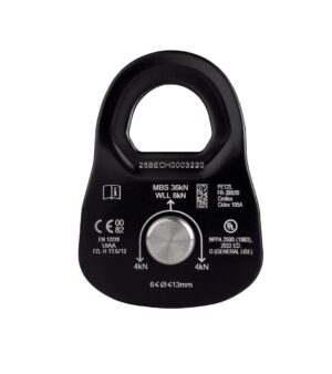 PETZL RESCUE M Katrol zonder teruglooprem - Maat M - Geel - Afbeelding 2