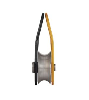 PETZL MINDER S1 Katrol zonder teruglooprem - Enkel - Geel - Afbeelding 3
