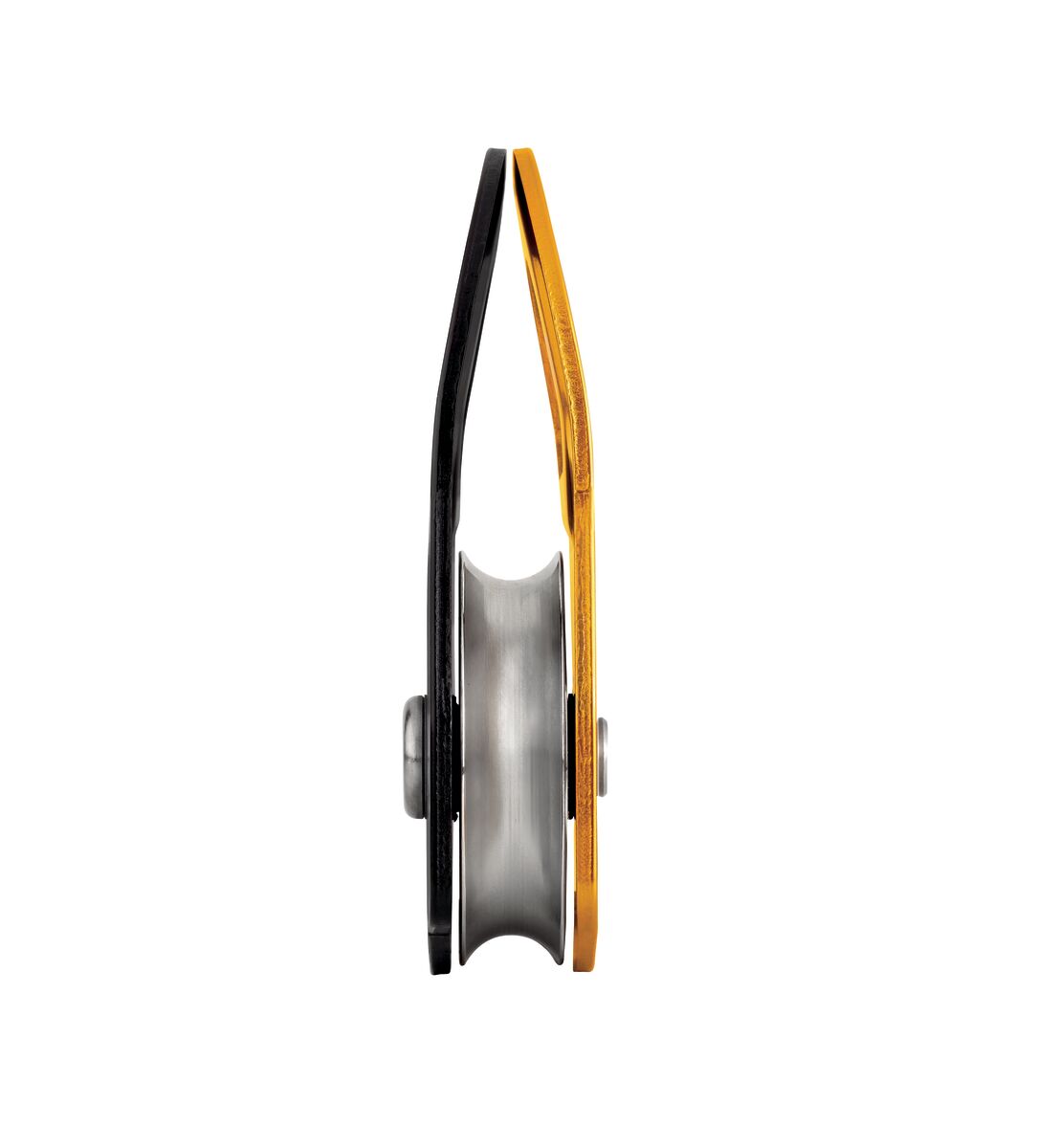 PETZL MINDER L1 Katrol zonder teruglooprem - Enkel - Geel - Afbeelding 3