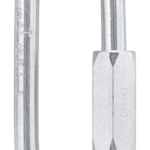 PETZL GO Stalen snelschakel - Ovaalvorm - 7 mm