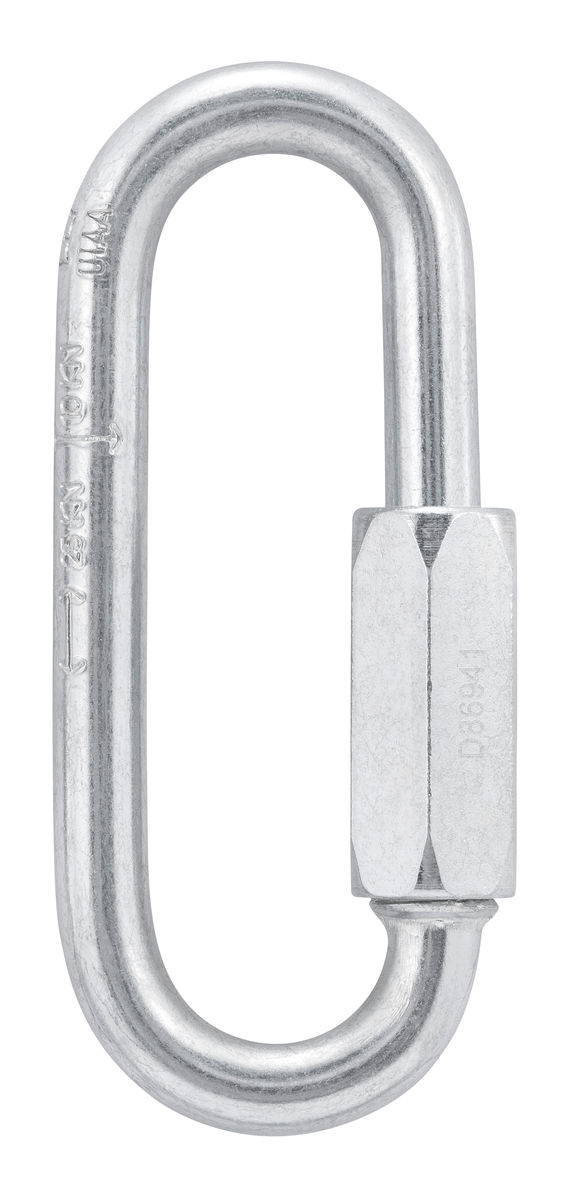 PETZL GO Stalen snelschakel - Ovaalvorm - 7 mm
