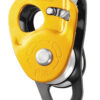 PETZL JAG TRAXION Katrol met teruglooprem - Met stijgklem