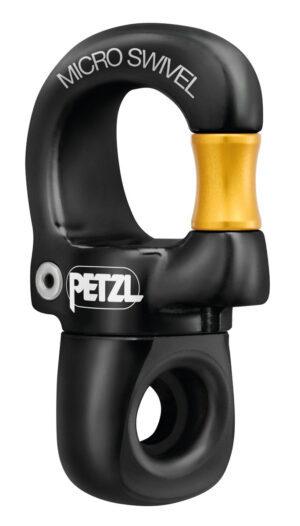 PETZL MICRO SWIVEL Compacte Antitorsieschakel - Met opening