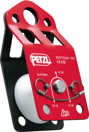 PETZL KOOTENAY Knoopdoorlatende katrol