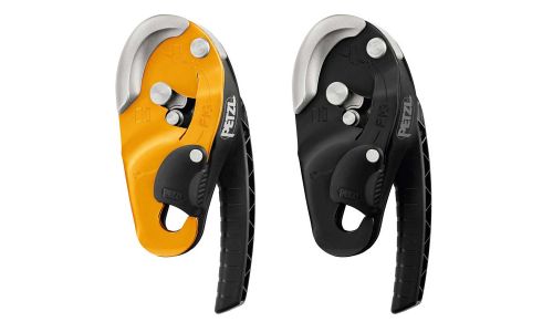 PETZL RIG® Compact zelfremmend afdaalapparaat - Geel - 10-11.5mm