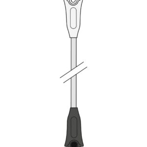 PETZL AXIS 11MM - Semi-statisch touw - 2 genaaide uiteinden - Wit - 10M - 2026