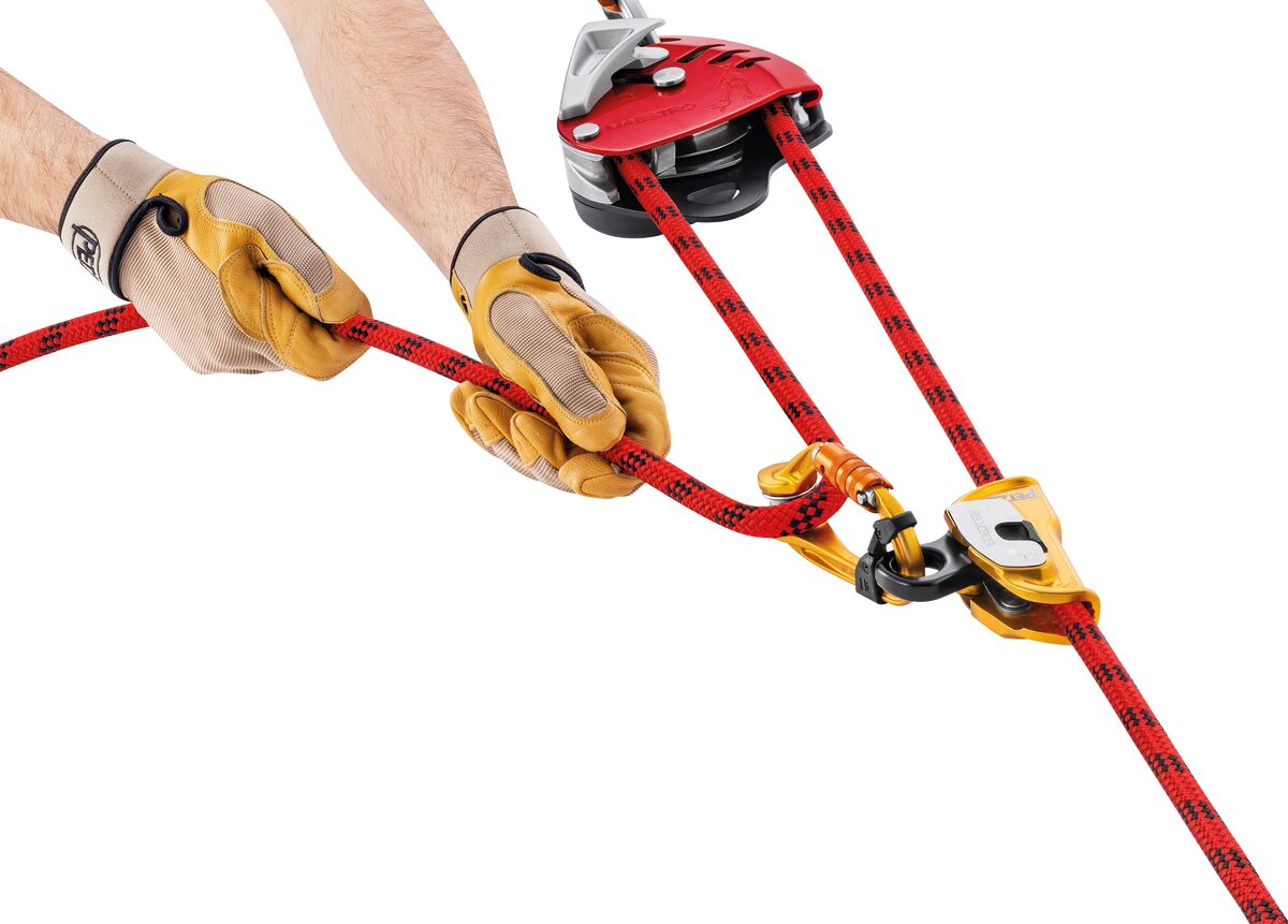 PETZL VECTOR 12.5 mm Semi-statisch touw - Rood - 50M - Afbeelding 3