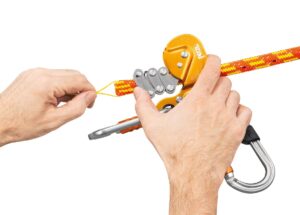 PETZL CONTROL 12.5 mm Semi-statisch touw - Oranje - 60M - 1 oog - Afbeelding 4