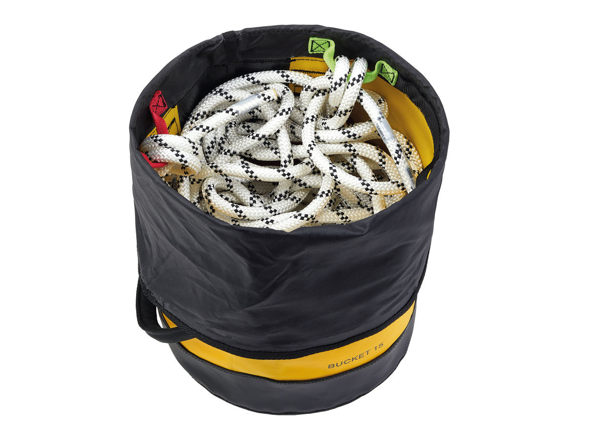 PETZL BUCKET 30 Rechtopstaande tas - 30L - Geel - Afbeelding 2