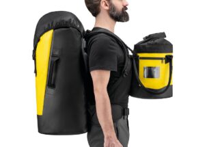 PETZL TRANSPORT 60 Draagtas - 60L - Zwart - Afbeelding 4
