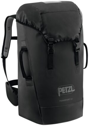 PETZL TRANSPORT 60 Draagtas - 60L - Zwart