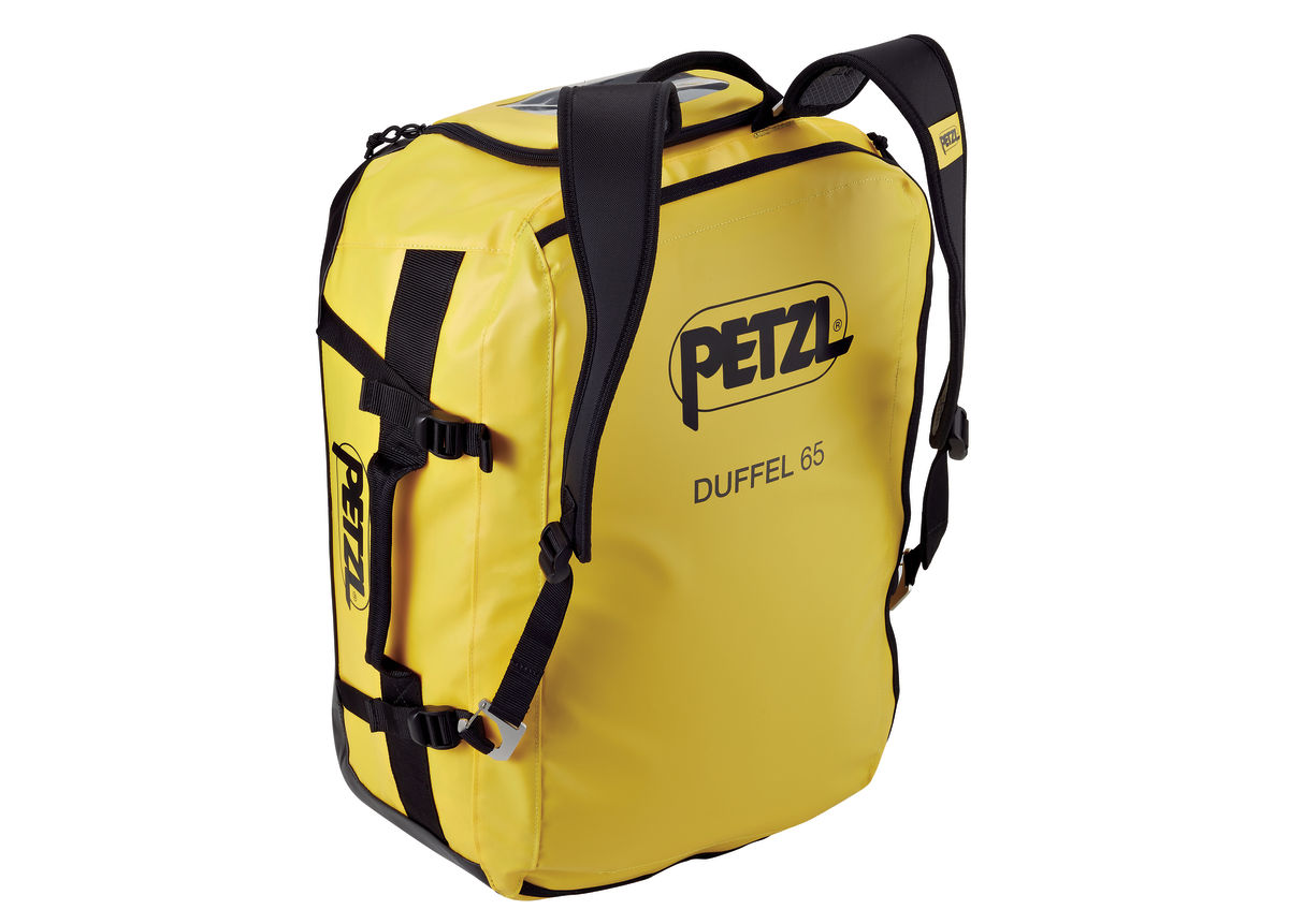 PETZL DUFFEL 65 Transporttas - 65L - Geel - Afbeelding 5