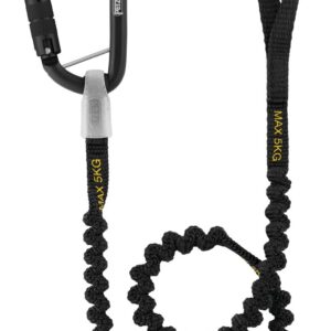 PETZL TOOLEASH Uittrekbare antivalbandlus - Maximaal 5 kg
