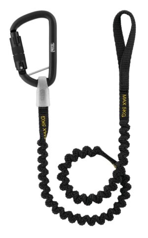 PETZL TOOLEASH Uittrekbare antivalbandlus - Maximaal 5 kg