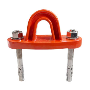 ELLERsafe AP150 Ankerpunt - Aluminium - 1 persoons - Oranje - Afbeelding 4