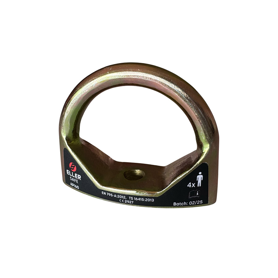 ELLERsafe AP160 Ankerpunt - Staal - 4 persoons