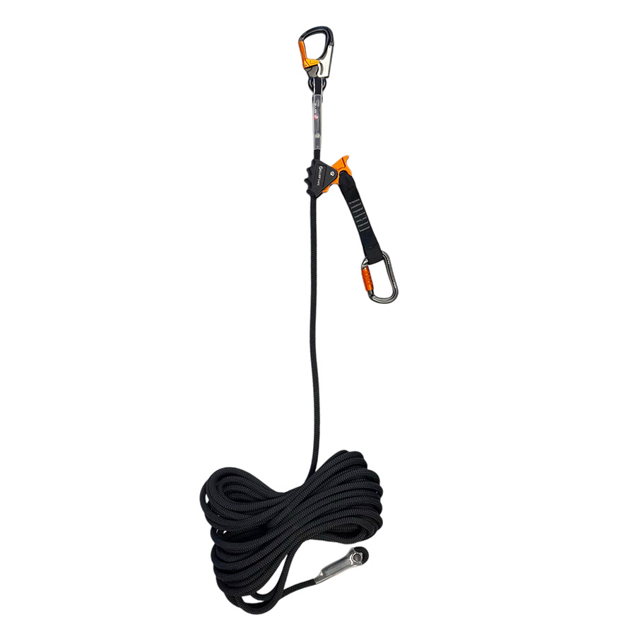 ELLERsafe AR120-G-020 Ankerlijn met klem - 20M - Zwart - Afbeelding 2