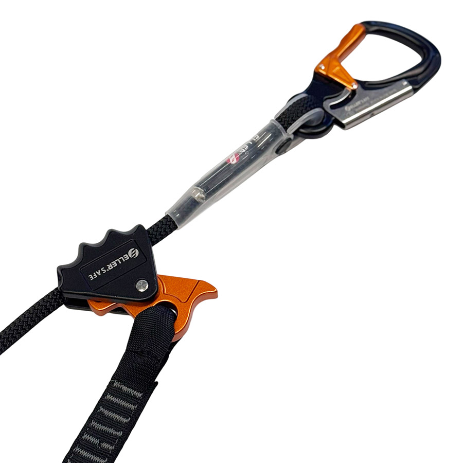 ELLERsafe AR120-G-020 Ankerlijn met klem - 20M - Zwart - Afbeelding 5