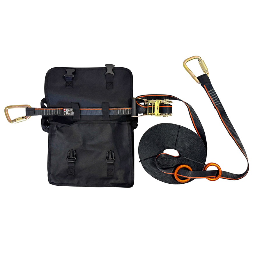 ELLERsafe AW800-20 Horizontale ankerband - 20M - Zwart