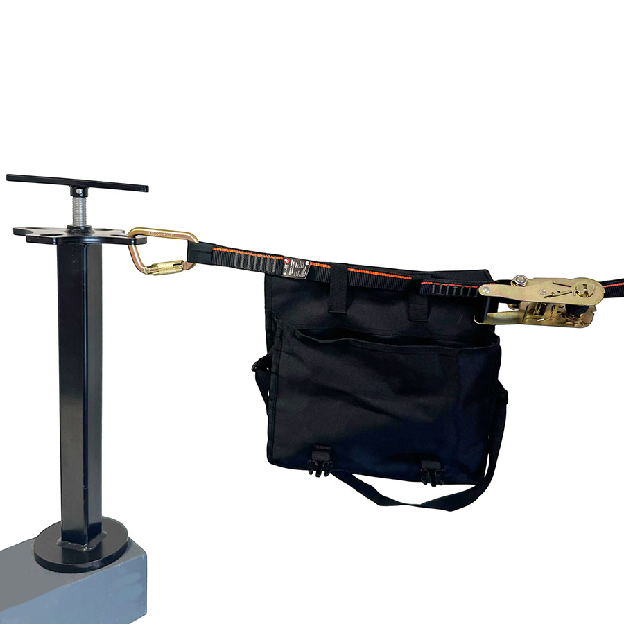 ELLERsafe AW800-20 Horizontale ankerband - 20M - Zwart - Afbeelding 7