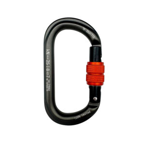 ELLERsafe CA-ELLIPSE-SL Karabijnhaak - Aluminium - Screwlock - Grijs - Afbeelding 3