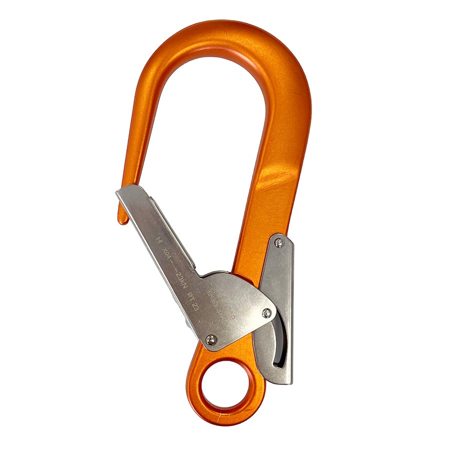 ELLERsafe CA-MGO Steigerpijphaak - Aluminium - Oranje