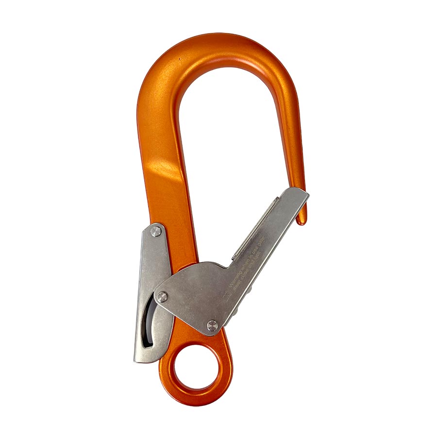 ELLERsafe CA-MGO Steigerpijphaak - Aluminium - Oranje - Afbeelding 2