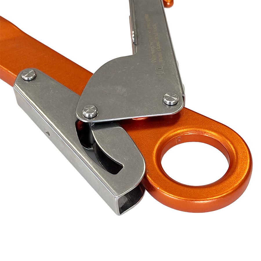 ELLERsafe CA-MGO Steigerpijphaak - Aluminium - Oranje - Afbeelding 3