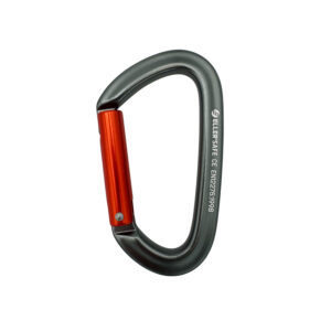 ELLERsafe CA-OVAL-NL Karabijnhaak - Aluminium - Non-lock - Oranje - Afbeelding 2