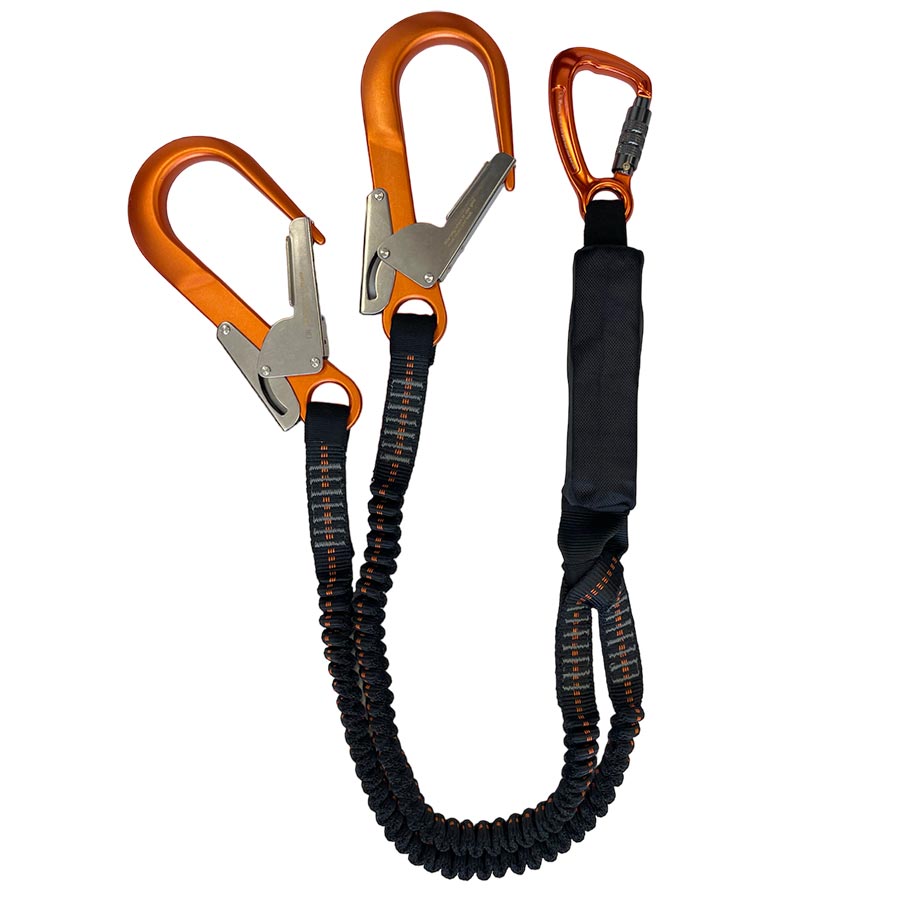 ELLERsafe FAE-Y Dubbele elastische vanglijn - EASY - Dubbel MGO - Zwart