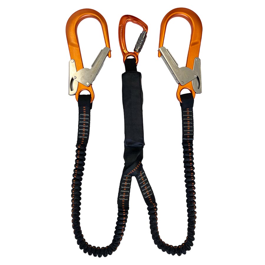 ELLERsafe FAE-Y Dubbele elastische vanglijn - EASY - Dubbel MGO - Zwart - Afbeelding 2