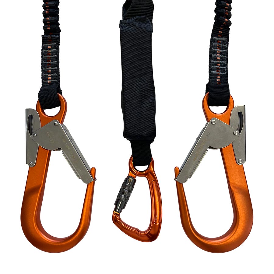 ELLERsafe FAE-Y Dubbele elastische vanglijn - EASY - Dubbel MGO - Zwart - Afbeelding 3